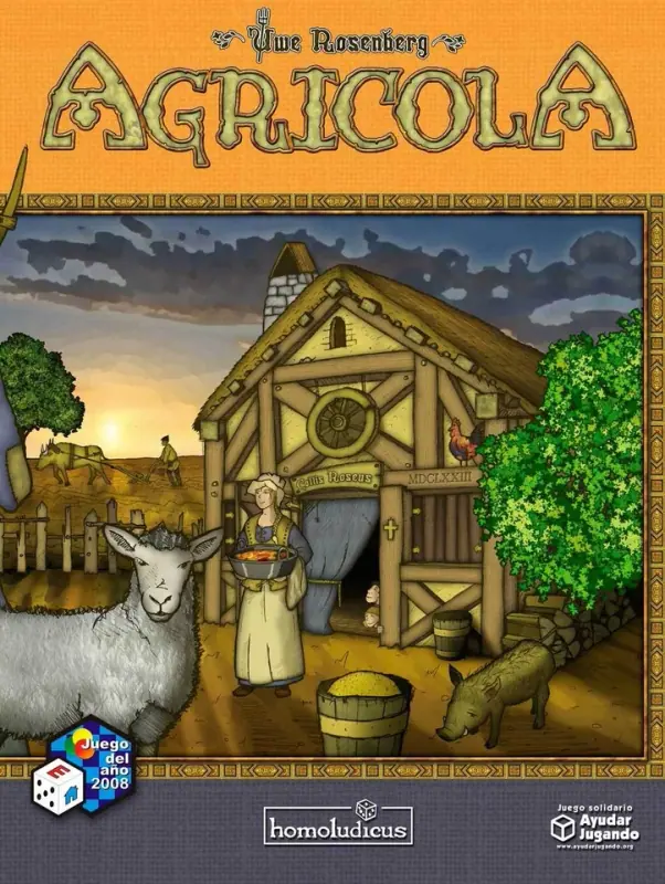 Коробка игры Агрикола