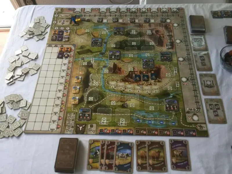 Партия: игра Великий западный путь
