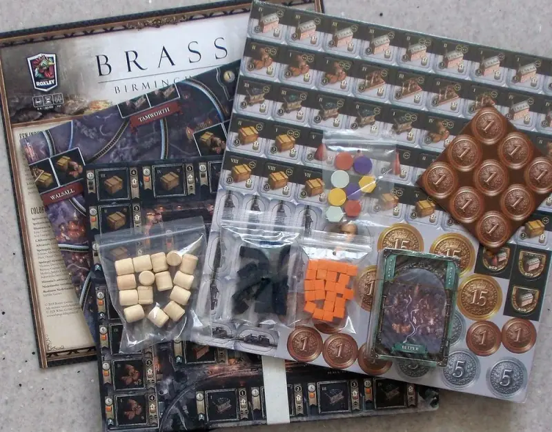 Детали: игра Brass. Бирмингем