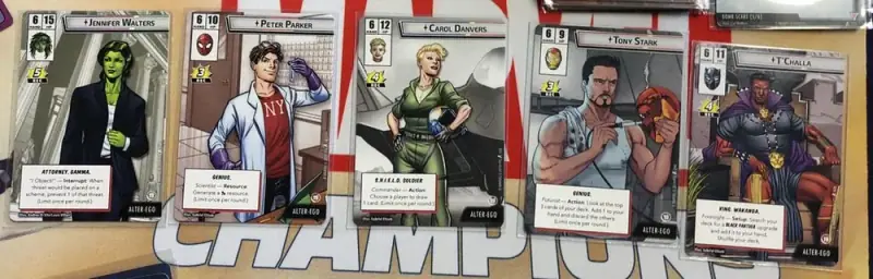 Партия: игра Marvel Champions: The Card Game
