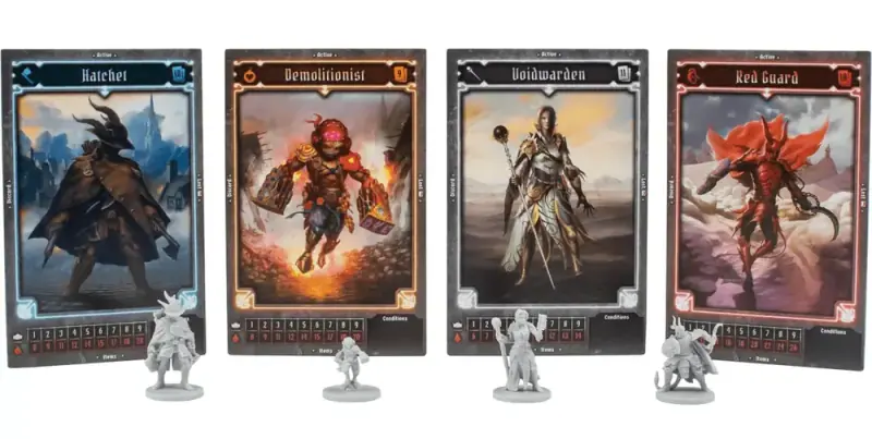 Партия: игра Gloomhaven. Мрачная гавань: Челюсти льва
